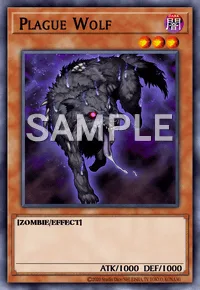 Plague Wolf, Yu-Gi-Oh! card, DARK
