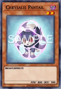 Chrysalis Pantail, Yu-Gi-Oh! card, DARK