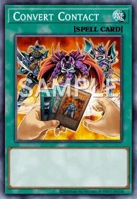 Convert Contact, Yu-Gi-Oh! card, SPELL