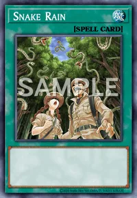 Snake Rain, Yu-Gi-Oh! card, SPELL