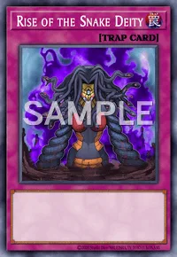 Rise of the Snake Deity, Yu-Gi-Oh! card, TRAP