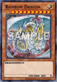 Rainbow Dragon, Yu-Gi-Oh! card, LIGHT
