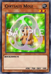 Chrysalis Mole, Yu-Gi-Oh! card, EARTH