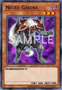 Necro Gardna, Yu-Gi-Oh! card, DARK