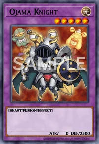 Ojama Knight, Yu-Gi-Oh! card, LIGHT