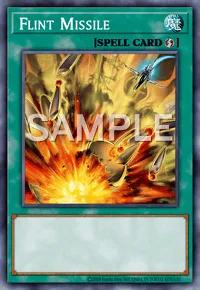 Flint Missile, Yu-Gi-Oh! card, SPELL