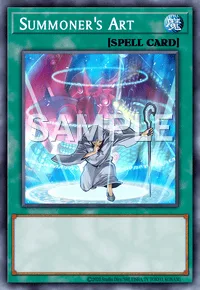 Summoner's Art, Yu-Gi-Oh! card, SPELL