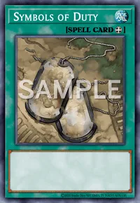 Symbols of Duty, Yu-Gi-Oh! card, SPELL