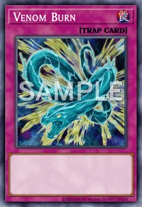 Venom Burn, Yu-Gi-Oh! card, TRAP