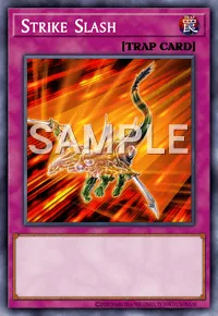 Strike Slash, Yu-Gi-Oh! card, TRAP