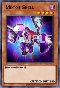 Motor Shell, Yu-Gi-Oh! card, DARK