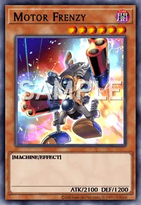 Motor Frenzy, Yu-Gi-Oh! card, DARK