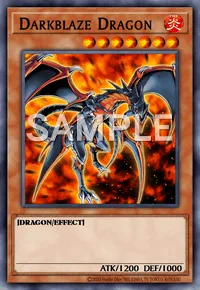 Darkblaze Dragon, Yu-Gi-Oh! card, FIRE