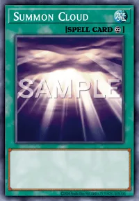 Summon Cloud, Yu-Gi-Oh! card, SPELL