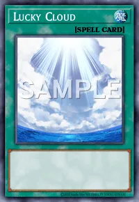 Lucky Cloud, Yu-Gi-Oh! card, SPELL