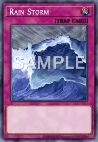 Rain Storm, Yu-Gi-Oh! card, TRAP