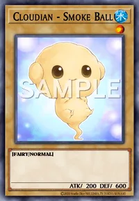 Cloudian - Smoke Ball, Yu-Gi-Oh! card, WATER