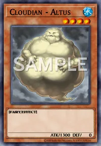 Cloudian - Altus, Yu-Gi-Oh! card, WATER