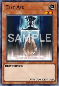 Test Ape, Yu-Gi-Oh! card, EARTH