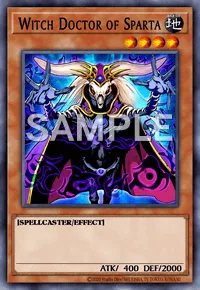 Witch Doctor of Sparta, Yu-Gi-Oh! card, EARTH