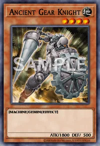 Ancient Gear Knight, Yu-Gi-Oh! card, EARTH