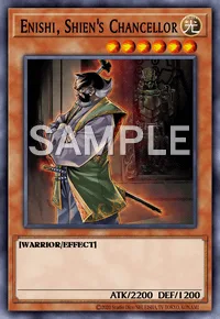 Enishi, Shien's Chancellor, Yu-Gi-Oh! card, LIGHT