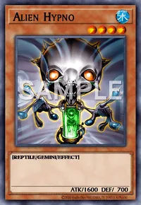 Alien Hypno, Yu-Gi-Oh! card, WATER