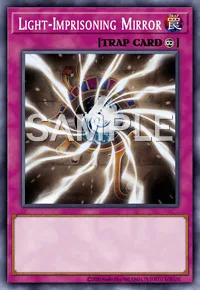 Light-Imprisoning Mirror, Yu-Gi-Oh! card, TRAP