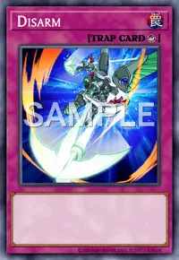 Disarm, Yu-Gi-Oh! card, TRAP