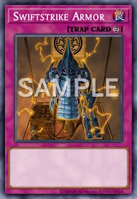 Swiftstrike Armor, Yu-Gi-Oh! card, TRAP