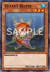 Ocean's Keeper, Yu-Gi-Oh! card, WATER