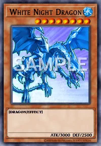 White Night Dragon, Yu-Gi-Oh! card, WATER