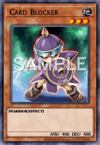 Card Blocker, Yu-Gi-Oh! card, EARTH