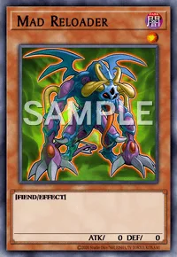 Mad Reloader, Yu-Gi-Oh! card, DARK