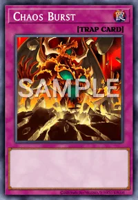 Chaos Burst, Yu-Gi-Oh! card, TRAP