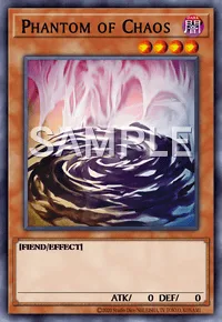 Phantom of Chaos, Yu-Gi-Oh! card, DARK