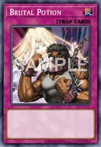 Brutal Potion, Yu-Gi-Oh! card, TRAP