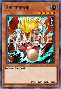 Shutendoji, Yu-Gi-Oh! card, EARTH