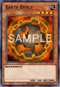Earth Effigy, Yu-Gi-Oh! card, EARTH