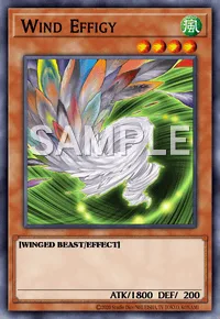 Wind Effigy, Yu-Gi-Oh! card, WIND