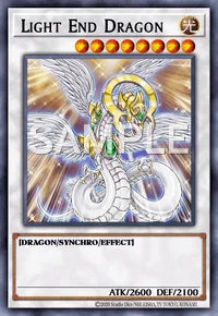 Light End Dragon, Yu-Gi-Oh! card, LIGHT