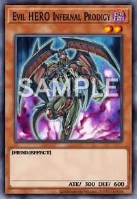 Evil HERO Infernal Prodigy, Yu-Gi-Oh! card, DARK