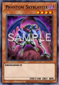 Phantom Skyblaster, Yu-Gi-Oh! card, DARK