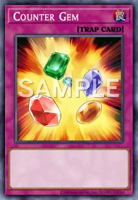 Counter Gem, Yu-Gi-Oh! card, TRAP