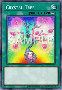 Crystal Tree, Yu-Gi-Oh! card, SPELL