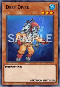Deep Diver, Yu-Gi-Oh! card, WATER
