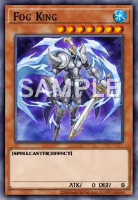 Fog King, Yu-Gi-Oh! card, WATER
