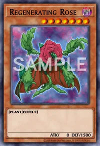 Regenerating Rose, Yu-Gi-Oh! card, DARK