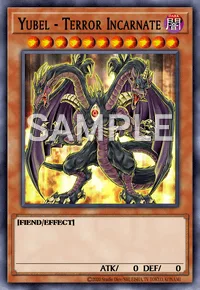 Yubel - Terror Incarnate, Yu-Gi-Oh! card, DARK