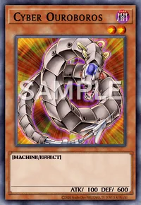 Cyber Ouroboros, Yu-Gi-Oh! card, DARK